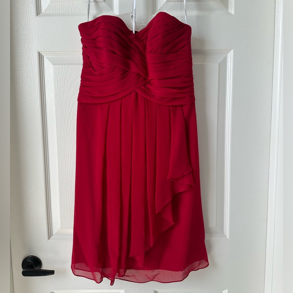 David’s bridal bridesmaid dress